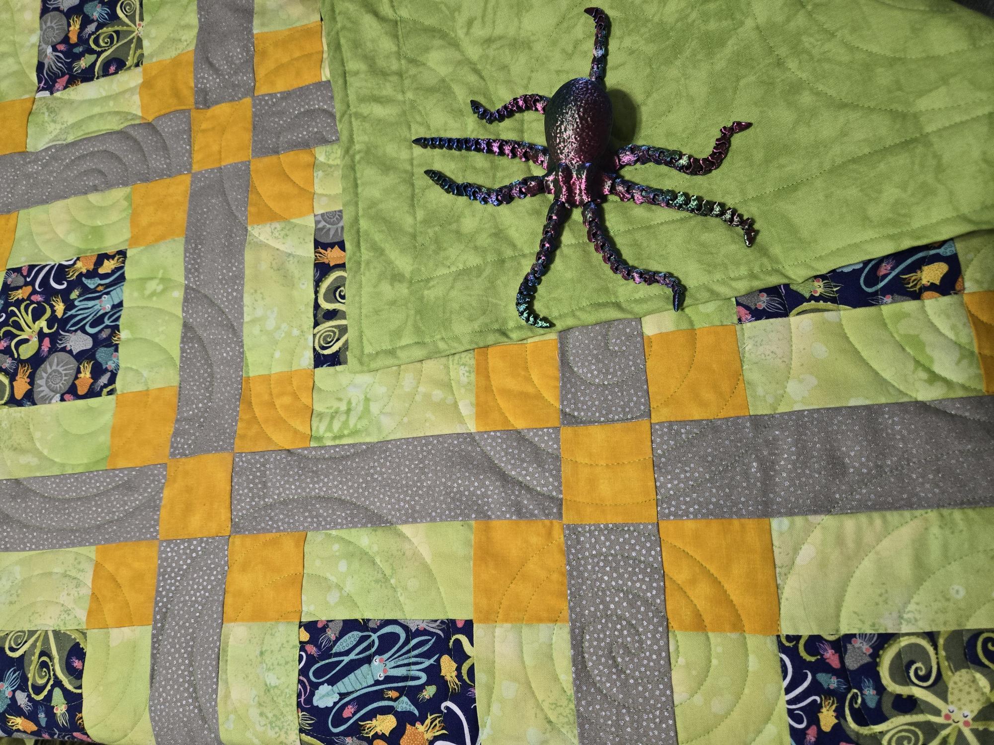 Octopus quilt